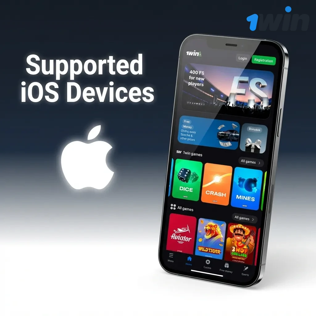 List of compatible Apple devices including iPhone 13, 12, 11, XS series, SE models, iPad Pro, Air, and Mini